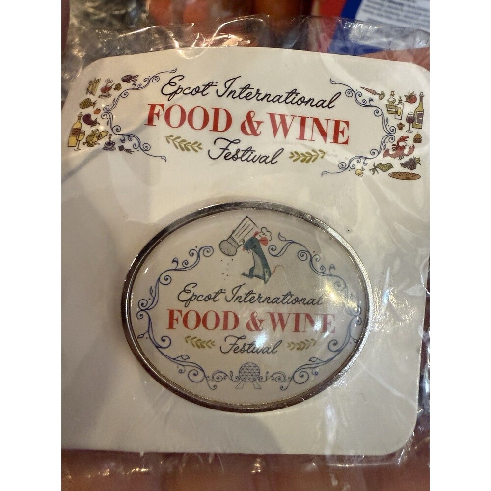 2017 Disney Epcot Food And Wine Festival Remy Pin NWT carded/wrapped
